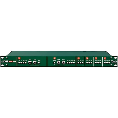 Radial Engineering JD6 6-Channel Rackmount Passive Direct Box