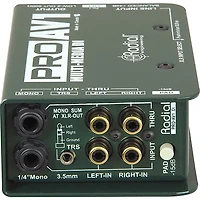 Radial Engineering ProAV1 Single-Channel Direct Box