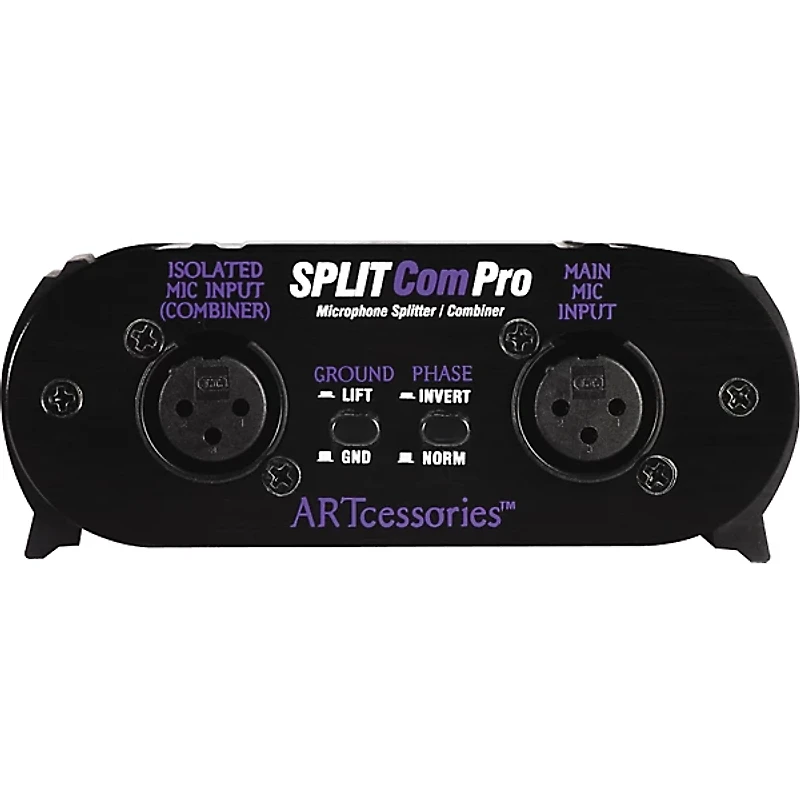 ART SplitCom Pro 2 Way Mic Splitter / Combiner