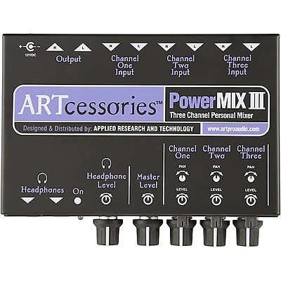 Art PowerMIX III - 3 Channel Personal Mixer
