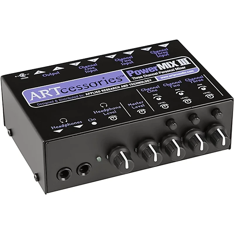 Art PowerMIX III - 3 Channel Personal Mixer
