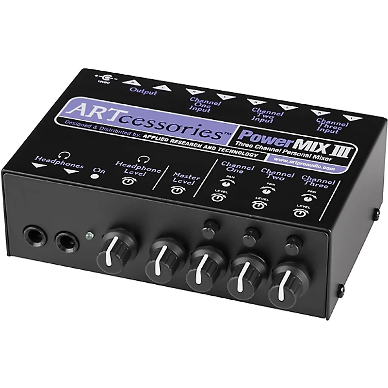 Art PowerMIX III - 3 Channel Personal Mixer