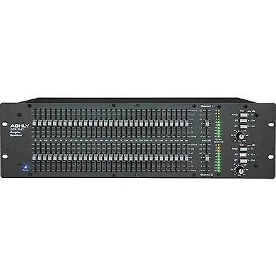 Ashly Audio GQX-3102 Dual 31-Band Graphic Equalizer