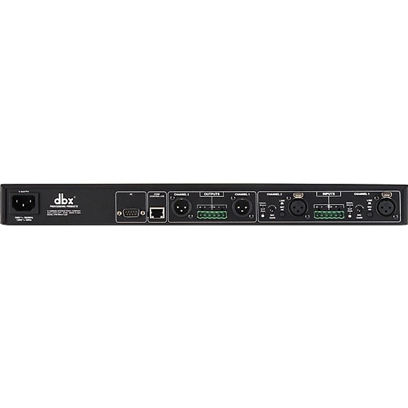dbx 220i 2X2 Loudspeaker Management System with Display