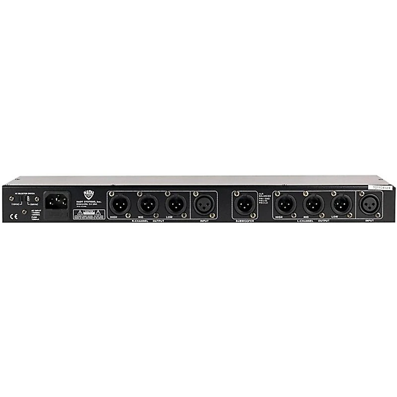 Nady CX23SW 3-Way Stereo Crossover