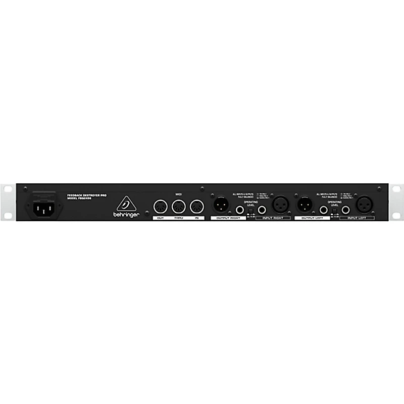Behringer FBQ2496 Feedback Destroyer Pro Feedback Suppressor/Parametric EQ