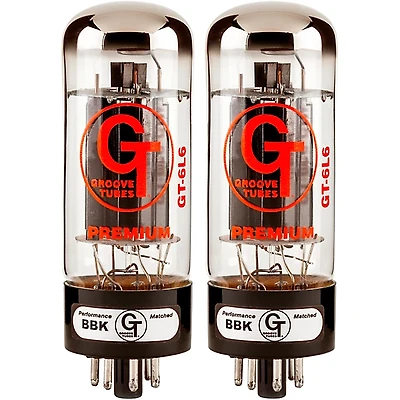 Groove Tubes Gold Series GT-6L6-S Matched Power Tubes