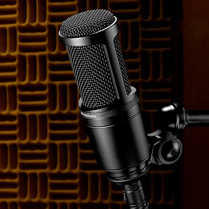 Audio-Technica AT2020 Large-Diaphragm Condenser Microphone