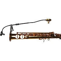 Applied Microphone Technology AMT TA2W Dbl Soprano Saxophone Microphone w/cable for AMT, Shure, Sabine & Line6 Wireless Systems