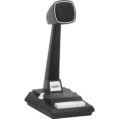 Astatic by CAD Omnidirectional Dynamic Desktop Microphone with Locking Switch