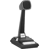 Astatic by CAD Omnidirectional Dynamic Desktop Microphone with Locking Switch