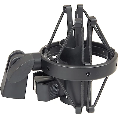 Musician's Gear MY-420 Symmetrical Studio Microphone Shockmount Black Pencil Mic