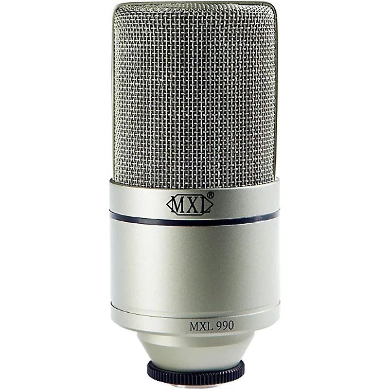 MXL 990 Large-Diaphragm Condenser Microphone With Shockmount