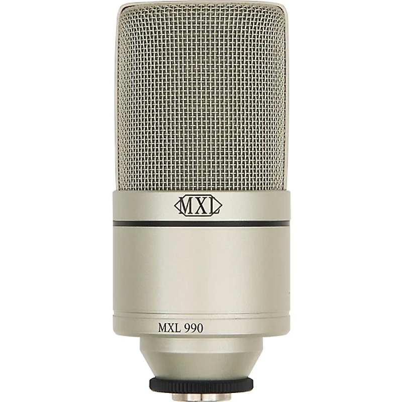 MXL 990 Large-Diaphragm Condenser Microphone With Shockmount
