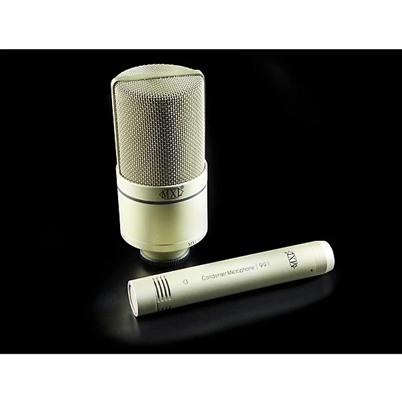 MXL 990/991 Large- and Small-Diaphragm Condenser Microphone Bundle