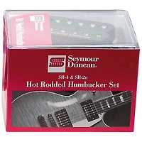 Seymour Duncan Hot Rodded SH-4/SH-2 Humbucker Pickup Set, Black Black