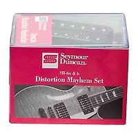 Seymour Duncan SH-6 Mayhem Humbucker Pickup Set - Black