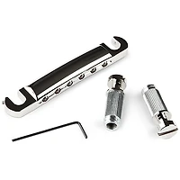 TonePros T1ZSA Aluminum Featherweight Locking Tailpiece Nickel