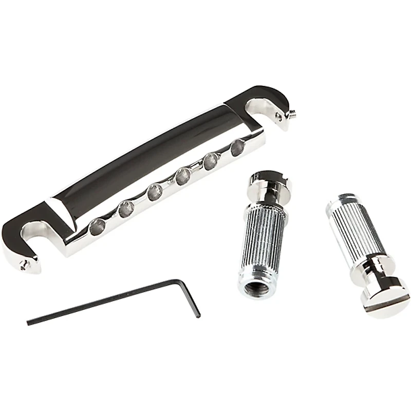 TonePros T1ZSA Aluminum Featherweight Locking Tailpiece Nickel
