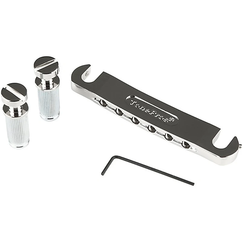 TonePros T1ZSA Aluminum Featherweight Locking Tailpiece Nickel