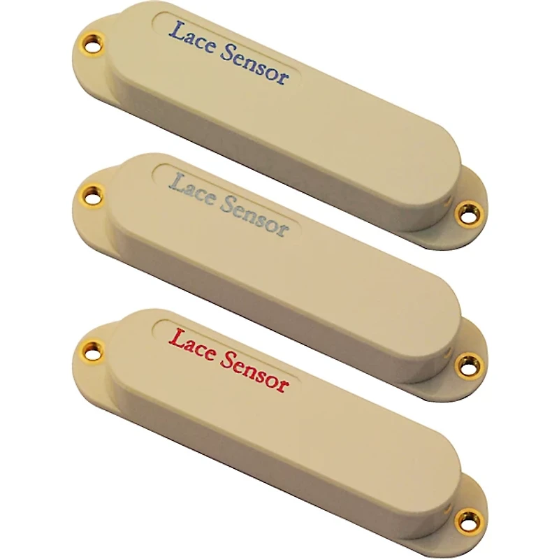 Lace Sensor Blue-Silver-Red 3-Pack S-S-S Pickup Set -