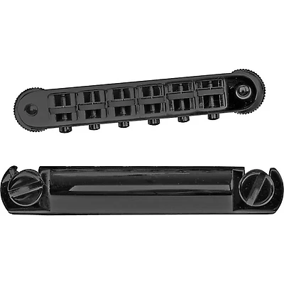 TonePros Standard Locking Tune-o-matic/Tailpiece Set (small posts/notched saddles)