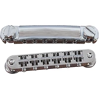 TonePros Standard Locking Tune-o-matic/Tailpiece Set (small posts/notched saddles