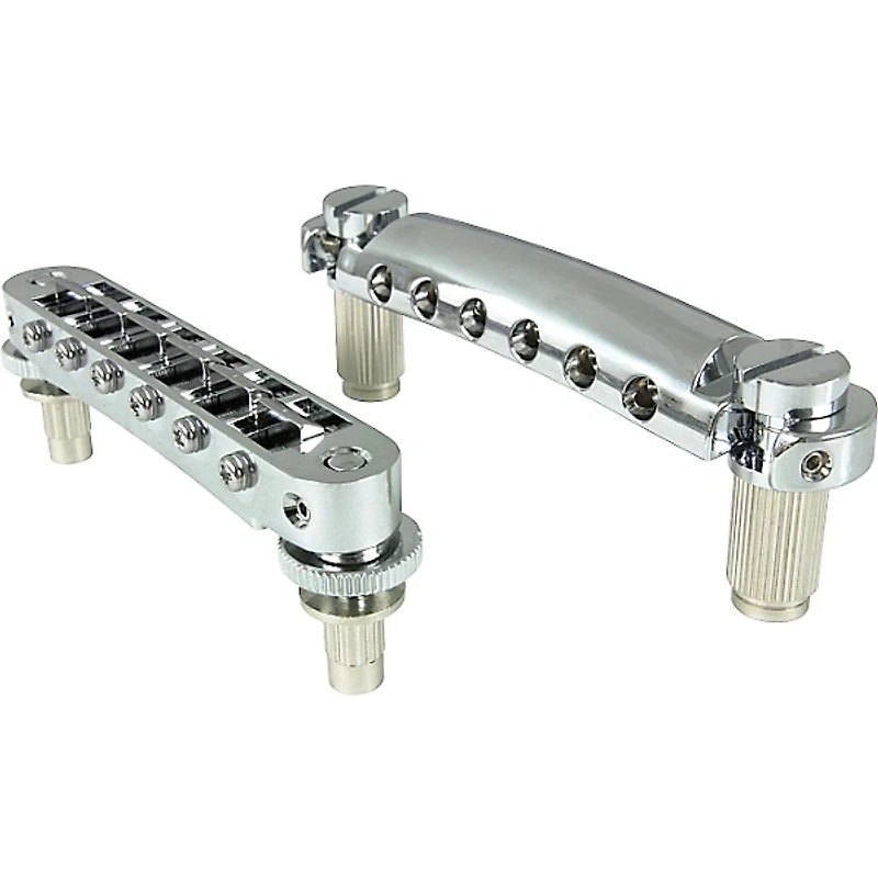 TonePros Standard Locking Tune-o-matic/Tailpiece Set (small posts/notched saddles