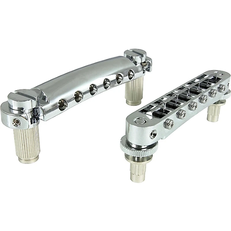 TonePros Standard Locking Tune-o-matic/Tailpiece Set (small posts/notched saddles