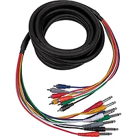 Hosa CPR-802 RCA-1/4" 8-Channel Recording Snake 6.6 ft.
