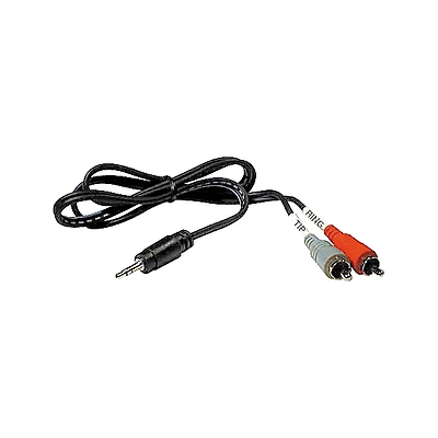 Hosa CMR-210 Stereo Y-cable Mini Male-Two RCA Males