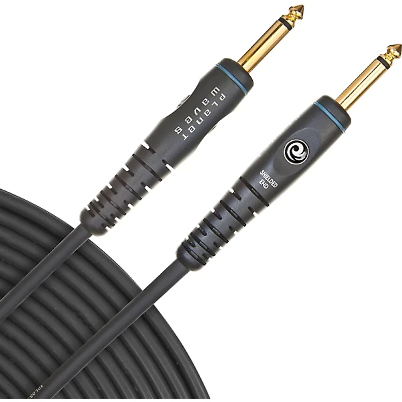 D'Addario Gold-Plated 1/4" Straight Instrument Cable