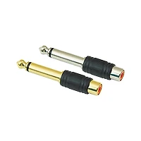 American Recorder Technologies 1/4" Male Mono to RCA Female Adapter