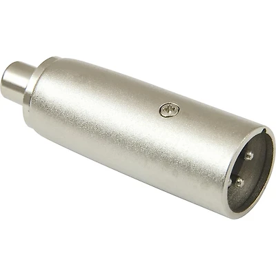 American Recorder Technologies XLR Male to RCA Female Adapter Nickel