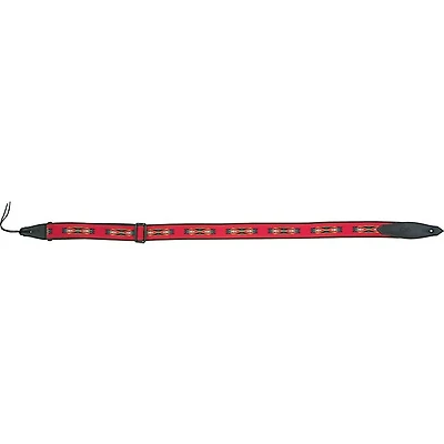 Levy's 2" Southwest Navajo Print Nylon Guitar Strap Desert Red