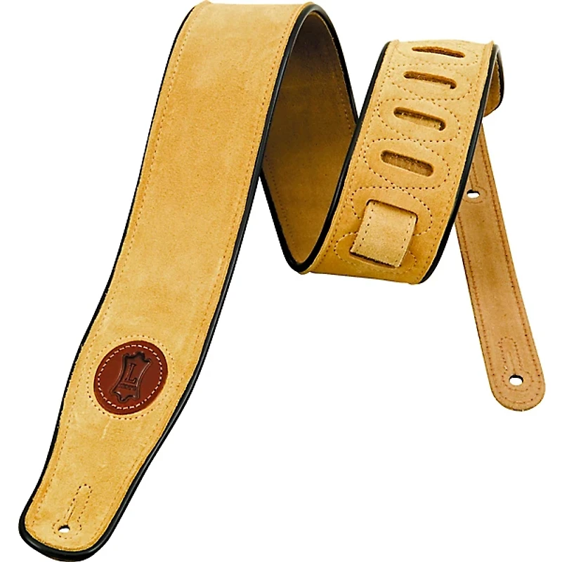 Levy's Soft Suede Guitar Strap Tan
