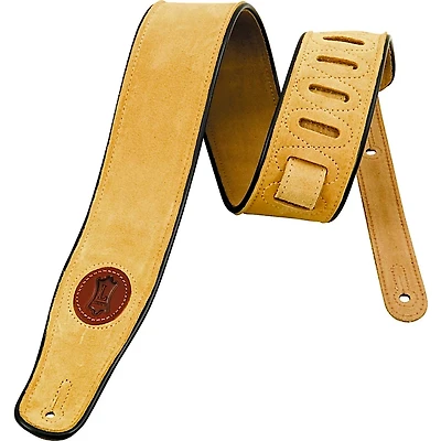 Levy's Soft Suede Guitar Strap Tan