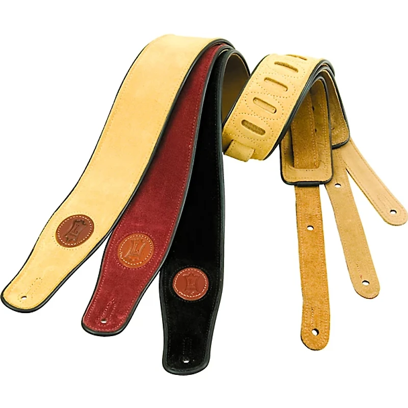 Levy's Soft Suede Guitar Strap Tan