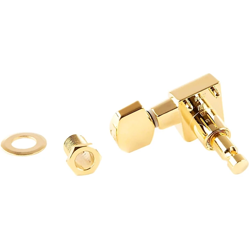 Fender American Series Stratocaster Guitar Tuners with Gold Hardware Set of 6 Gold