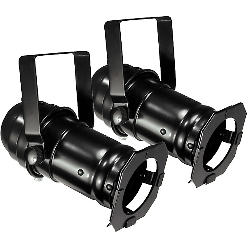 Odyssey PAR 16 Black Pin Spot Lights 2-pack