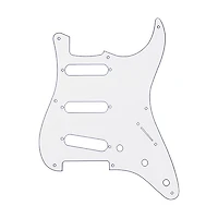 Fender 57/SRV Strat 8 Hole 1 Ply Pickguard White