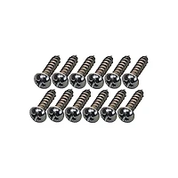 Fender Replacement Screws 3x3/8 SM RD HD NI