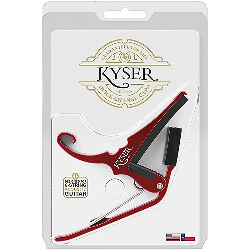 Kyser Quick-Change Capo for 6-String Guitars