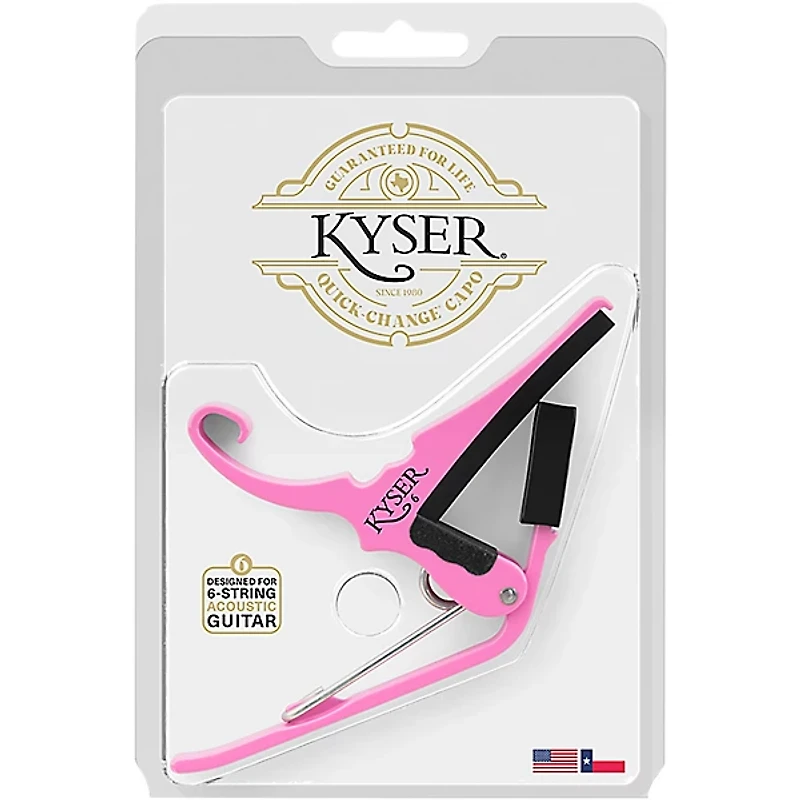 Kyser Quick-Change Capo for 6-String Guitars