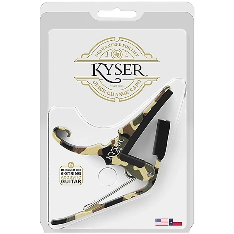 Kyser Quick-Change Capo for 6-String Guitars
