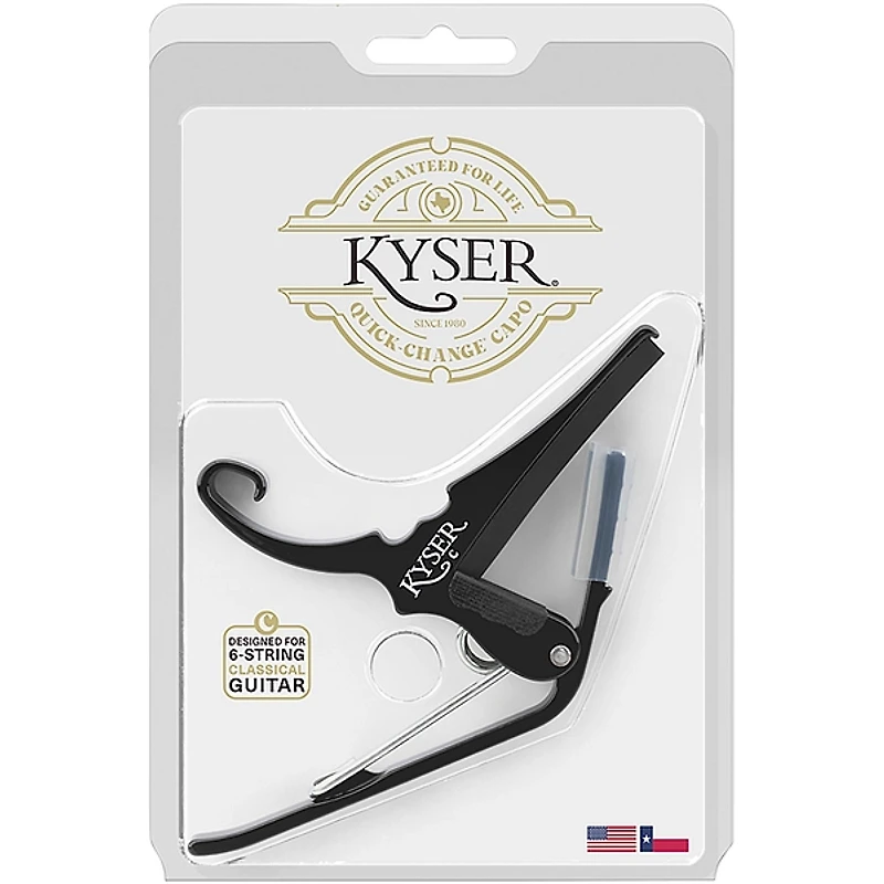 Kyser Capo for Classical Guitar - Black