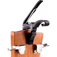Kyser Short Cut 3-String Acoustic Guitar Capo Black