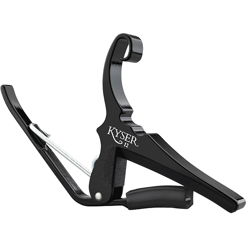 Kyser Quick-Change Capo for 12-String Guitar Black