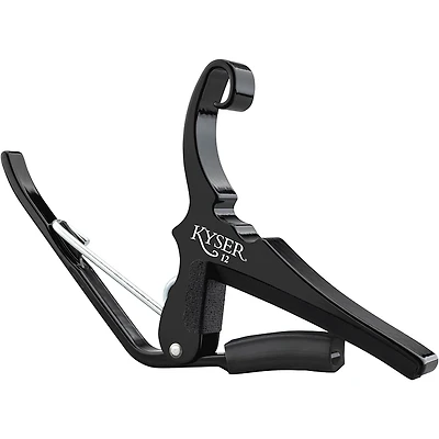 Kyser Quick-Change Capo for 12-String Guitar Black