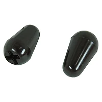 Fender Original Stratocaster Black Switch Tips (2)